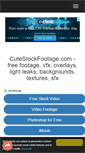 Mobile Screenshot of cutestockfootage.com